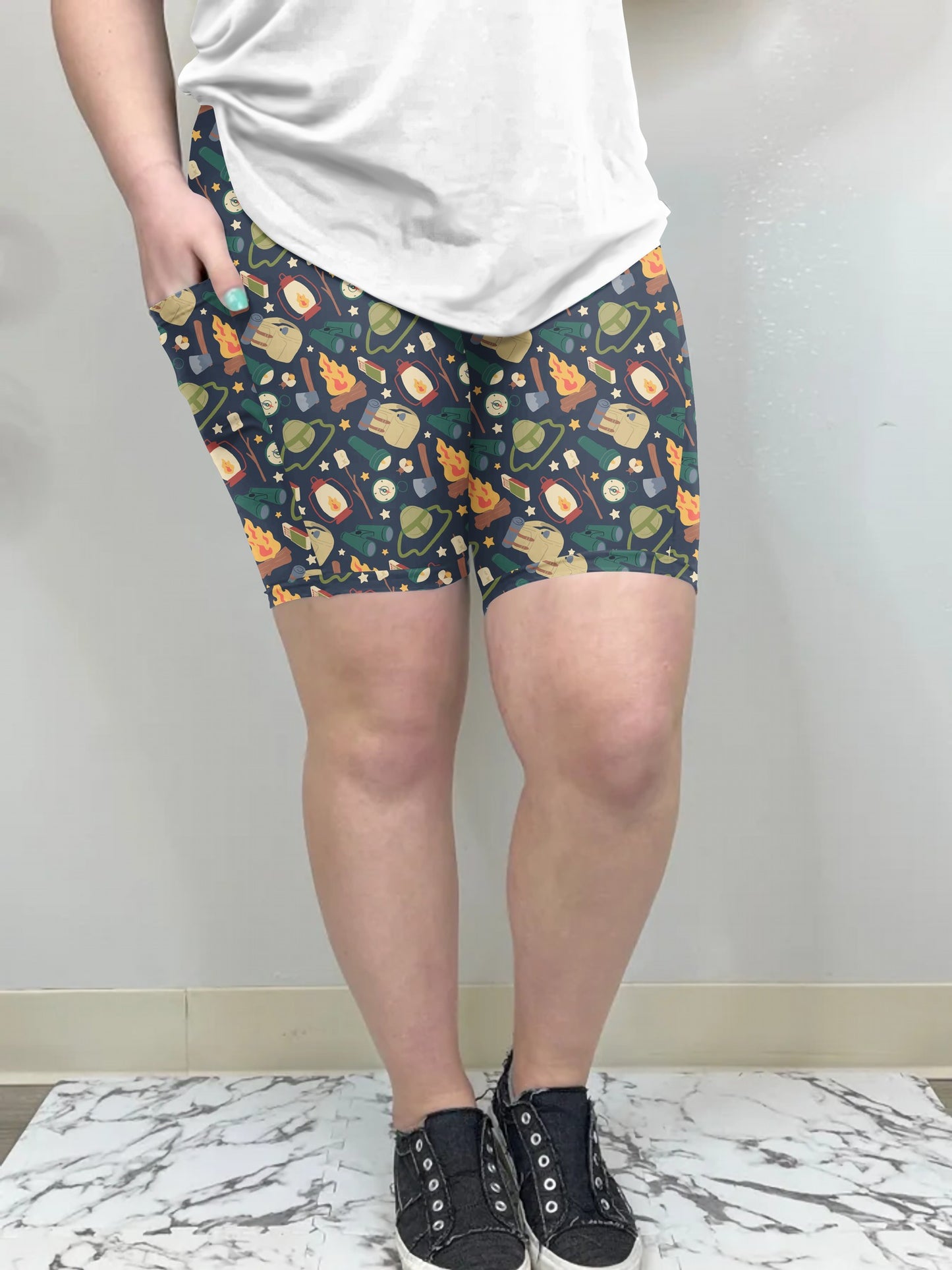 Camping Shorts with Pockets (TL)