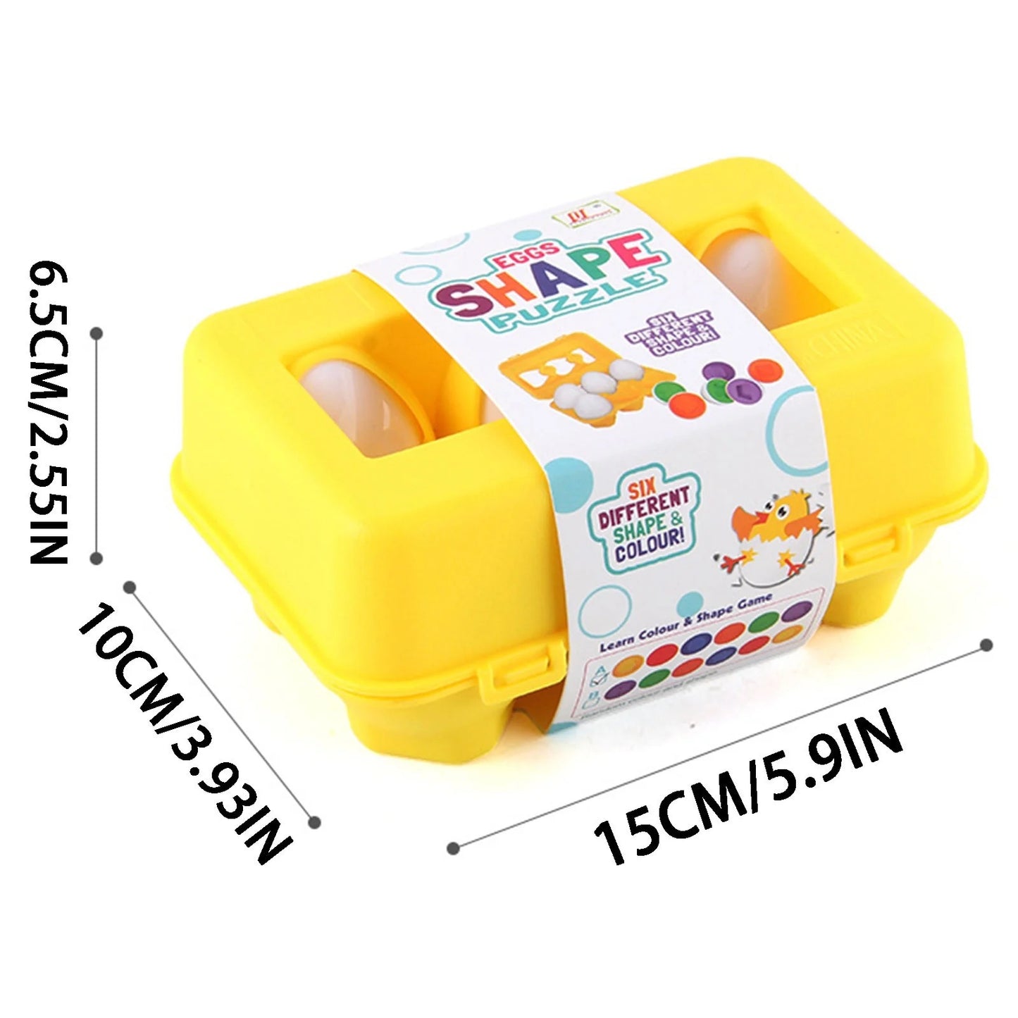 Educational Egg Shaped Puzzle Toy