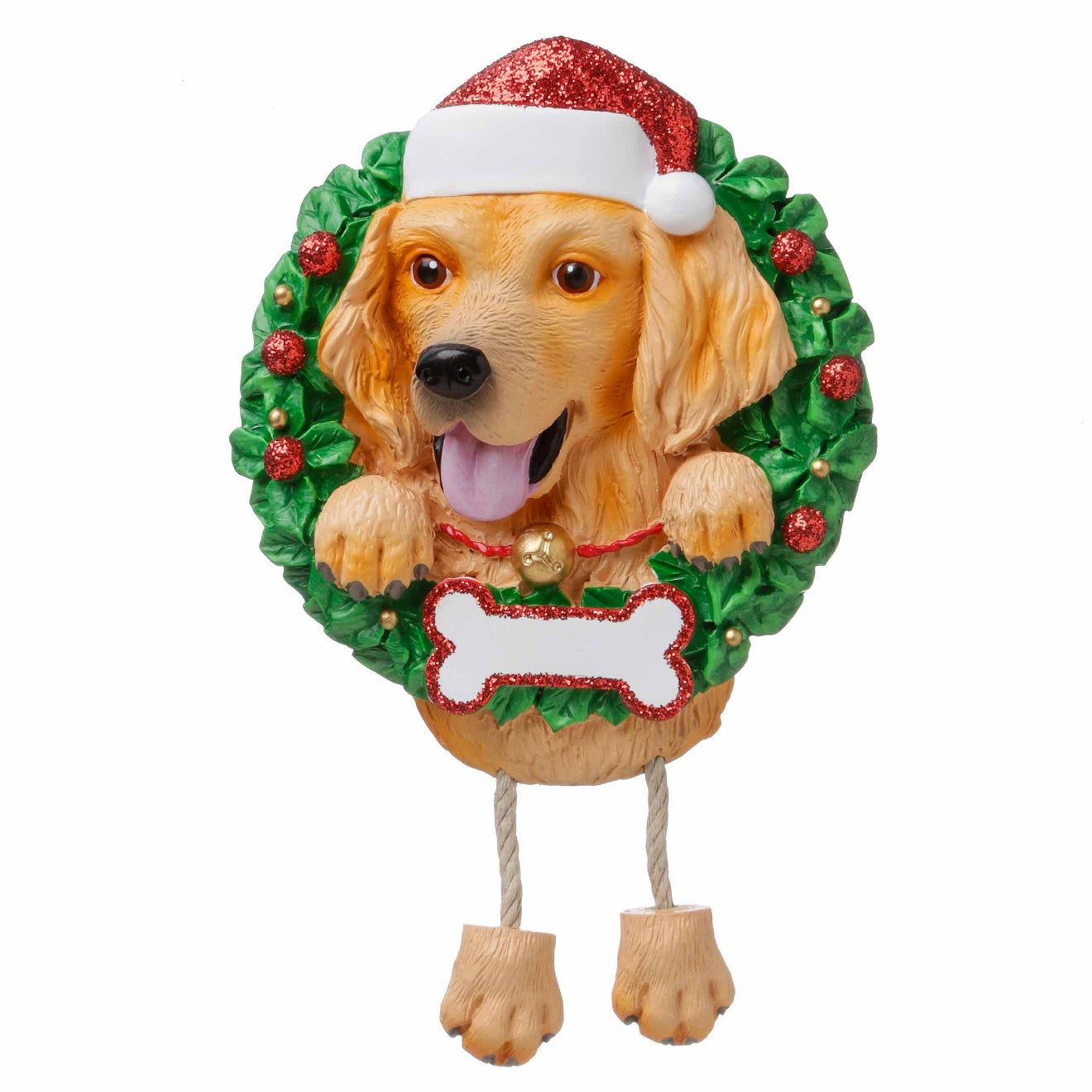 Personalized Poly-Resin Ornament Dog Breeds