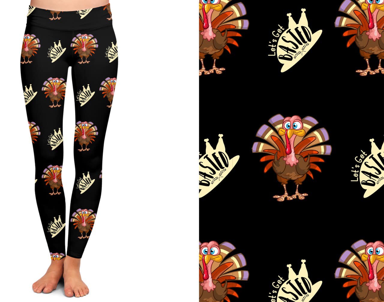 Let's Get Basted Leggings (MB)