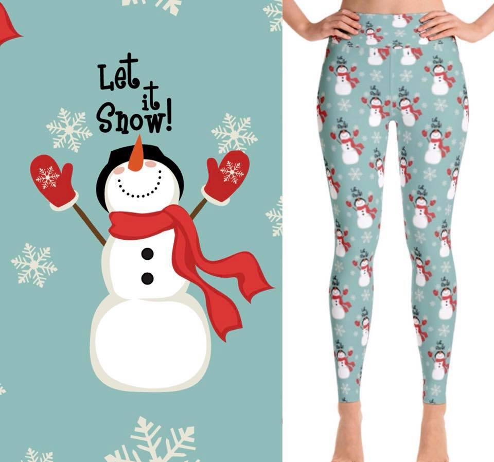 Let it Snow Leggings (LL)