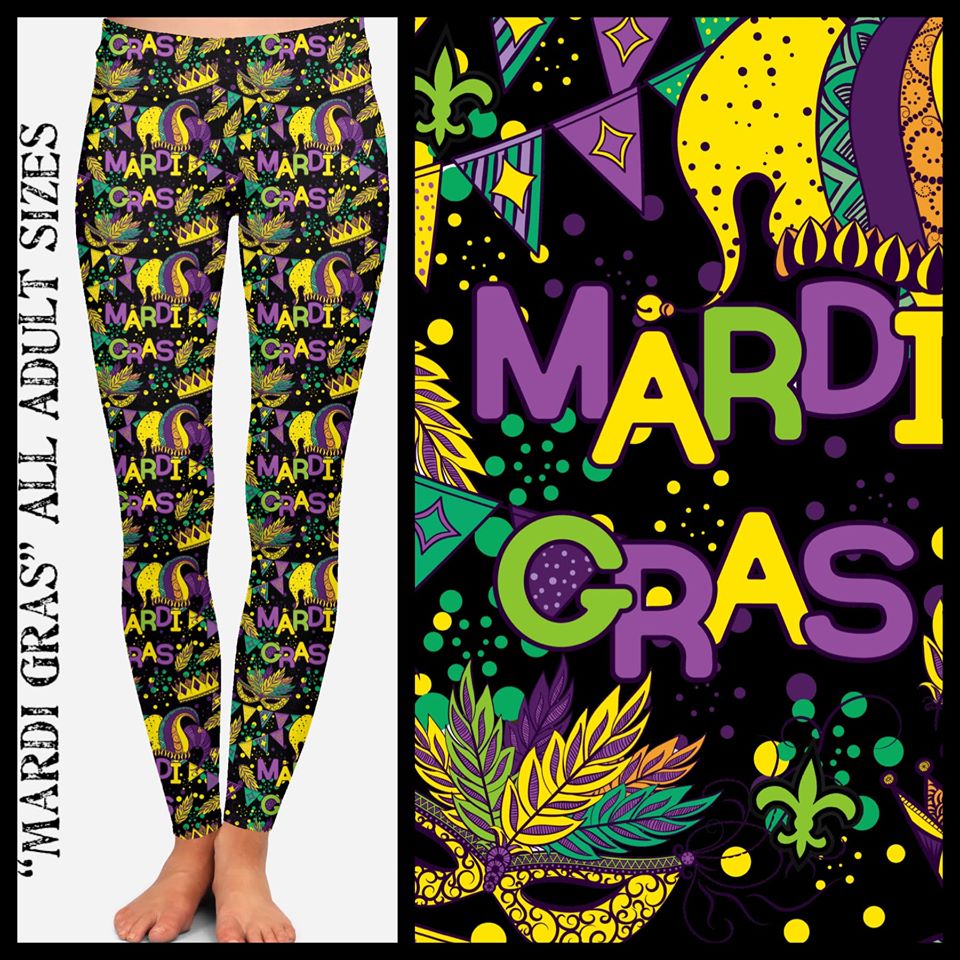 Mardi Gras Leggings (AR)