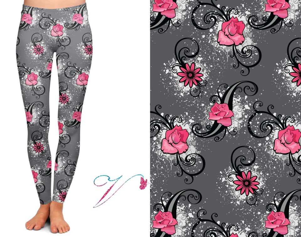 Wild Flower Leggings (LEB)