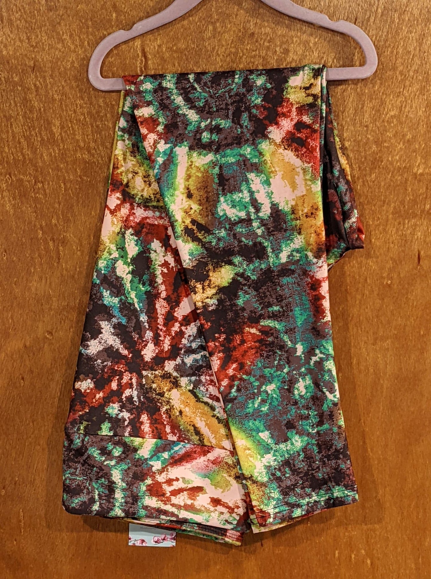 Rasta Vibes Tie Dye Leggings (PPD)