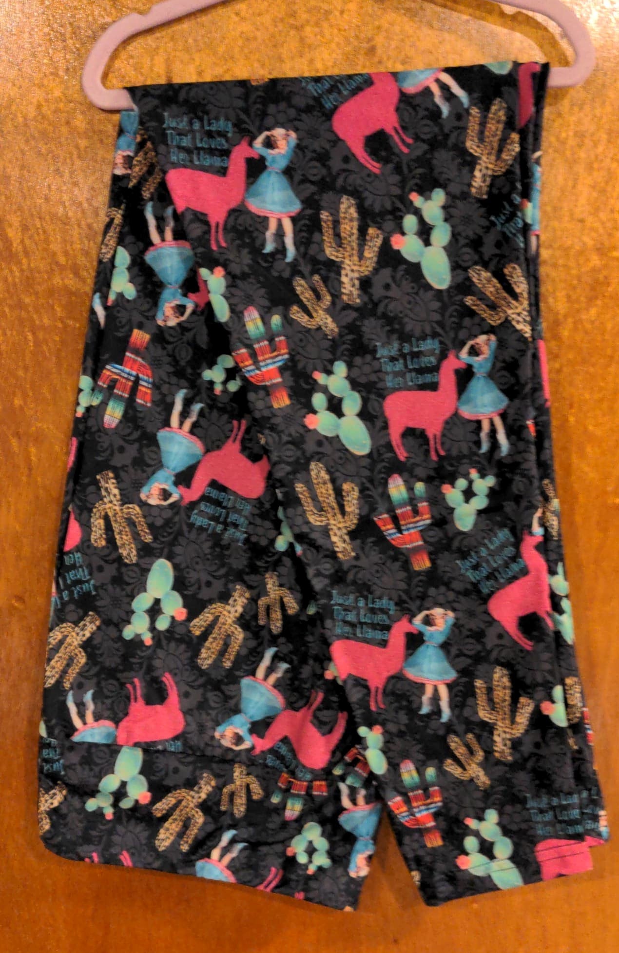 Just a Lady that Loves Her Llama Leggings (TDL)