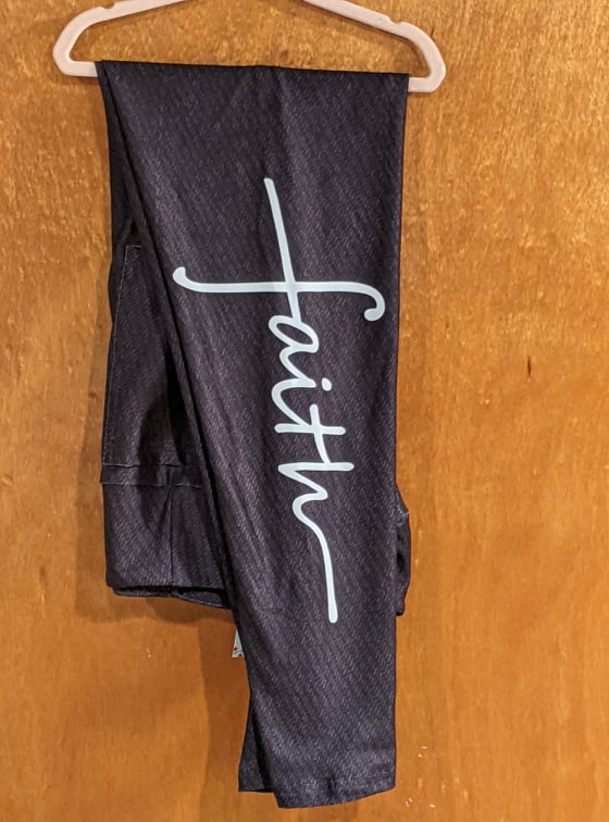 Always Have Faith Leggings with Pockets (AR)