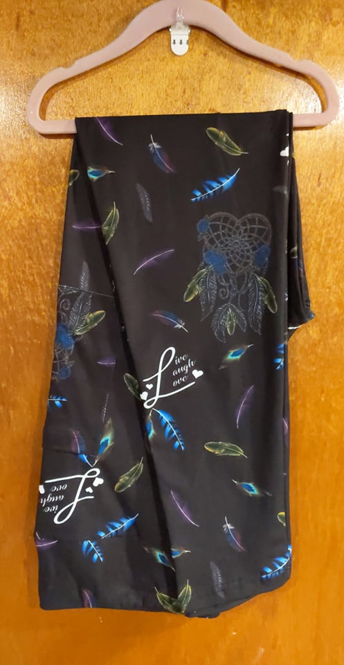 Live Laugh Love Leggings with Pockets (MMP)