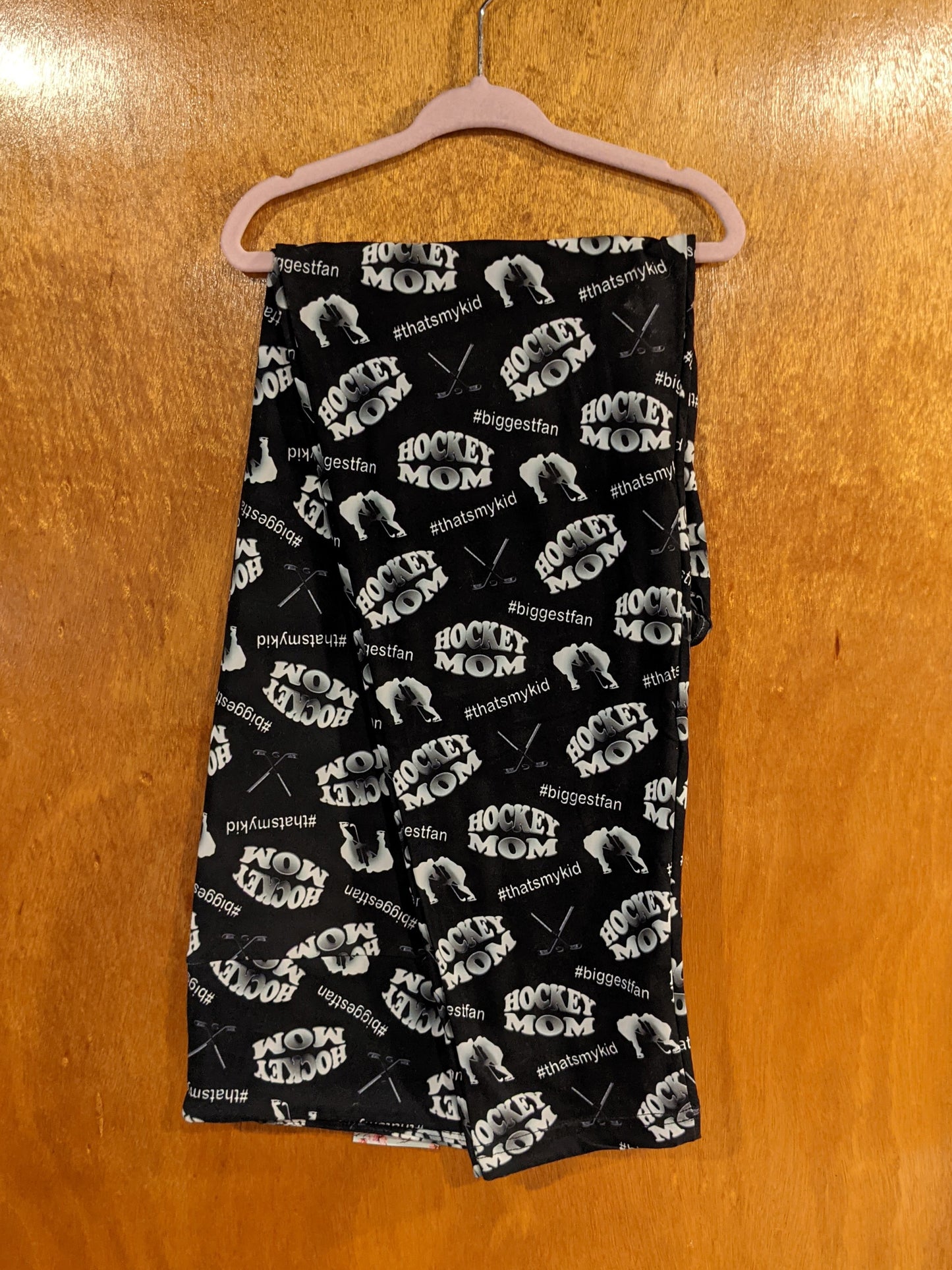 Biggest Fan - Hockey Mom Leggings (GD)