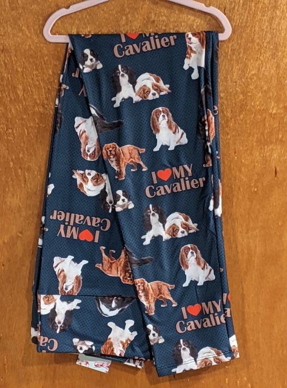 I Love My Cavalier Leggings (GD)