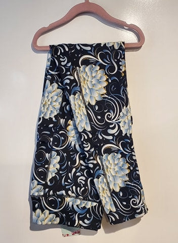 Chrysanthemum Leggings with Sports Pockets (W)