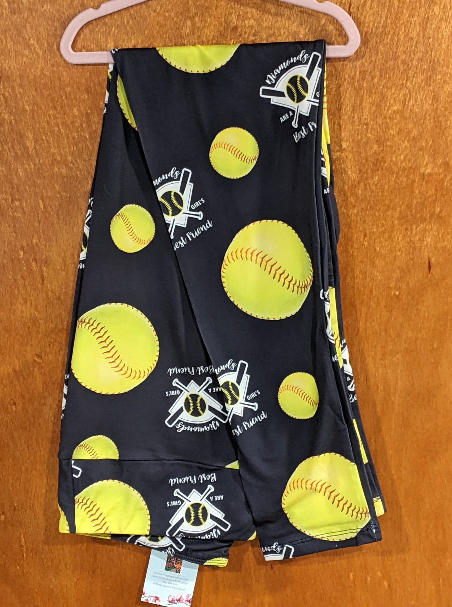 Diamonds Are A Girl's Best Friend Leggings (KC)