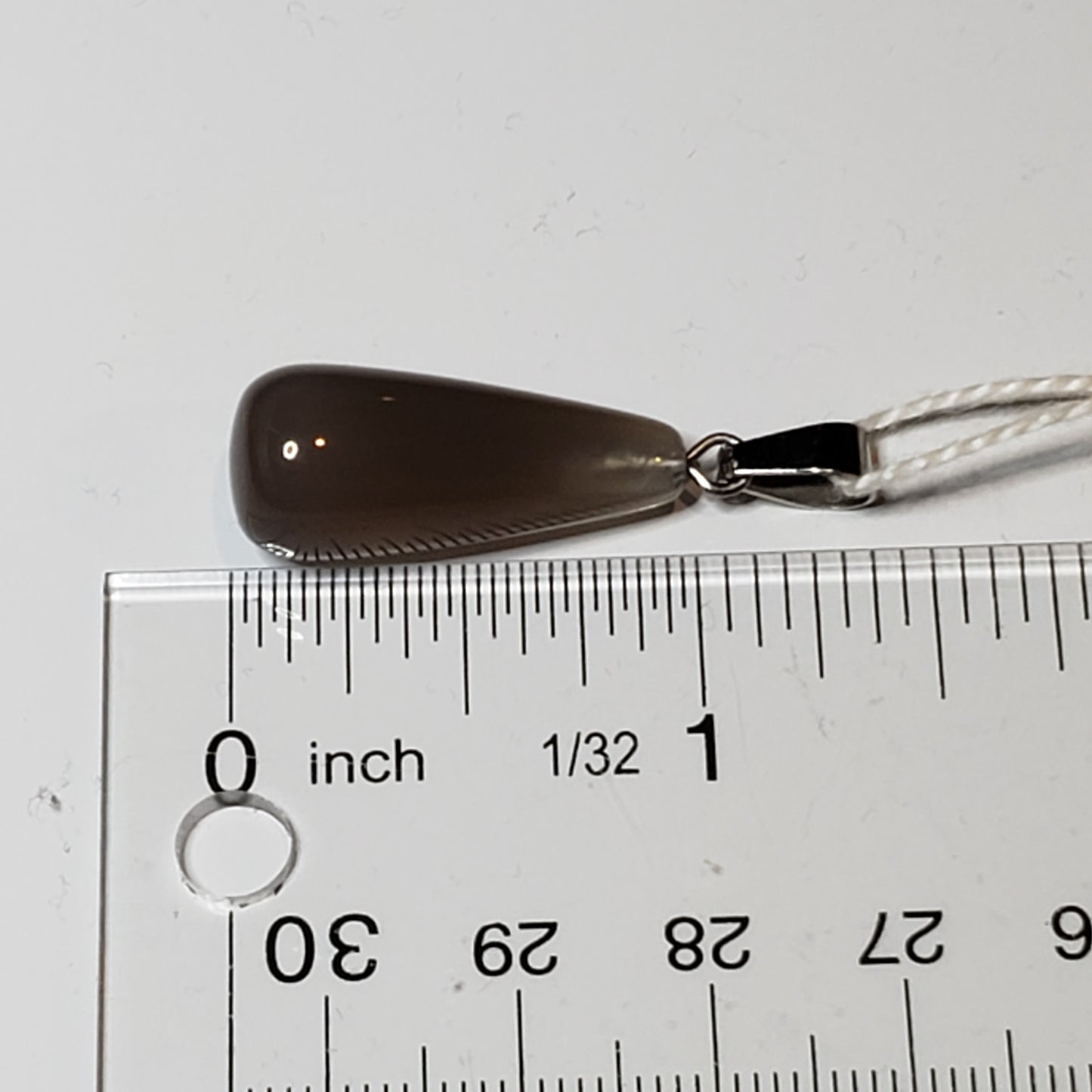 Drop Gemstone Pendant