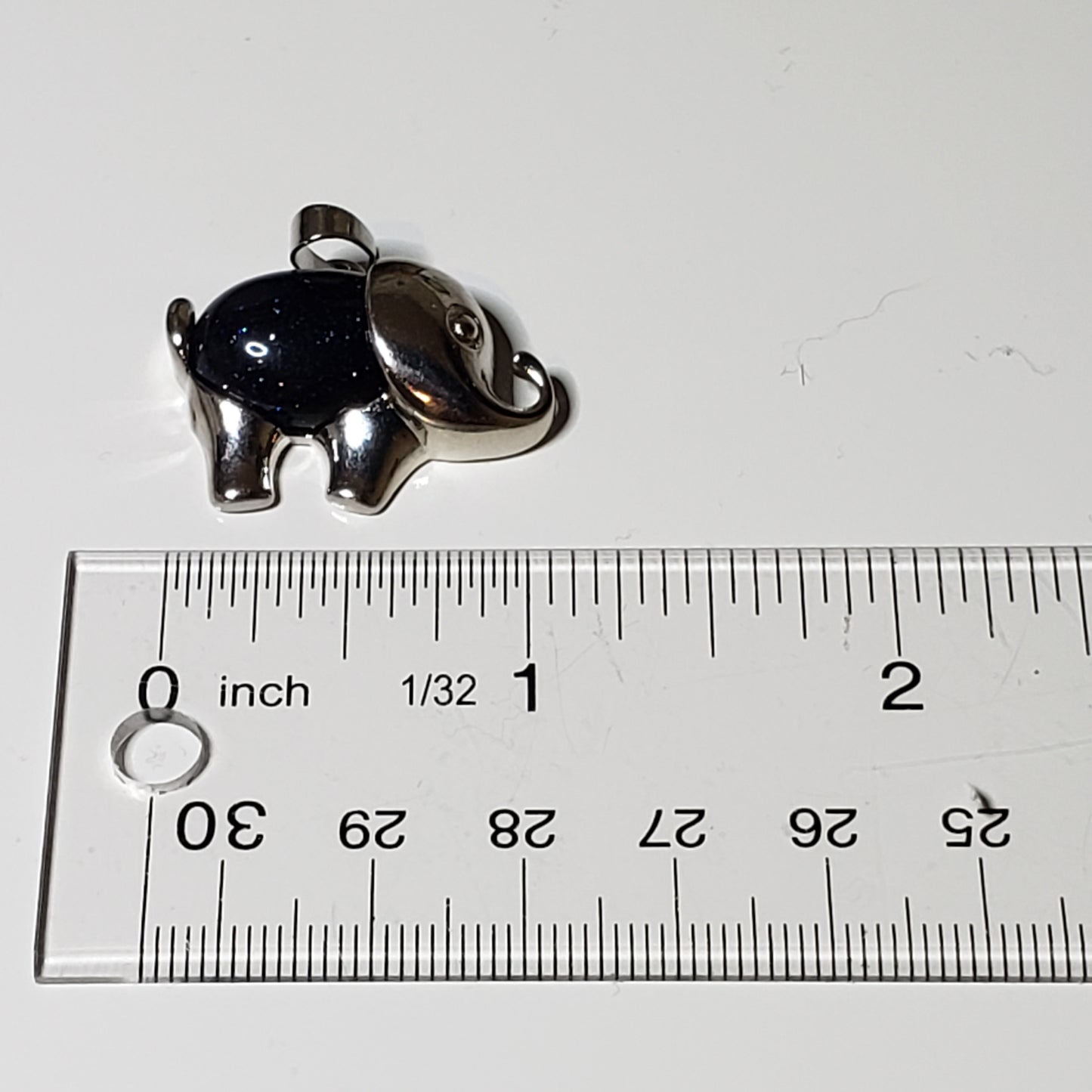 Elephant Gemstone Pendant