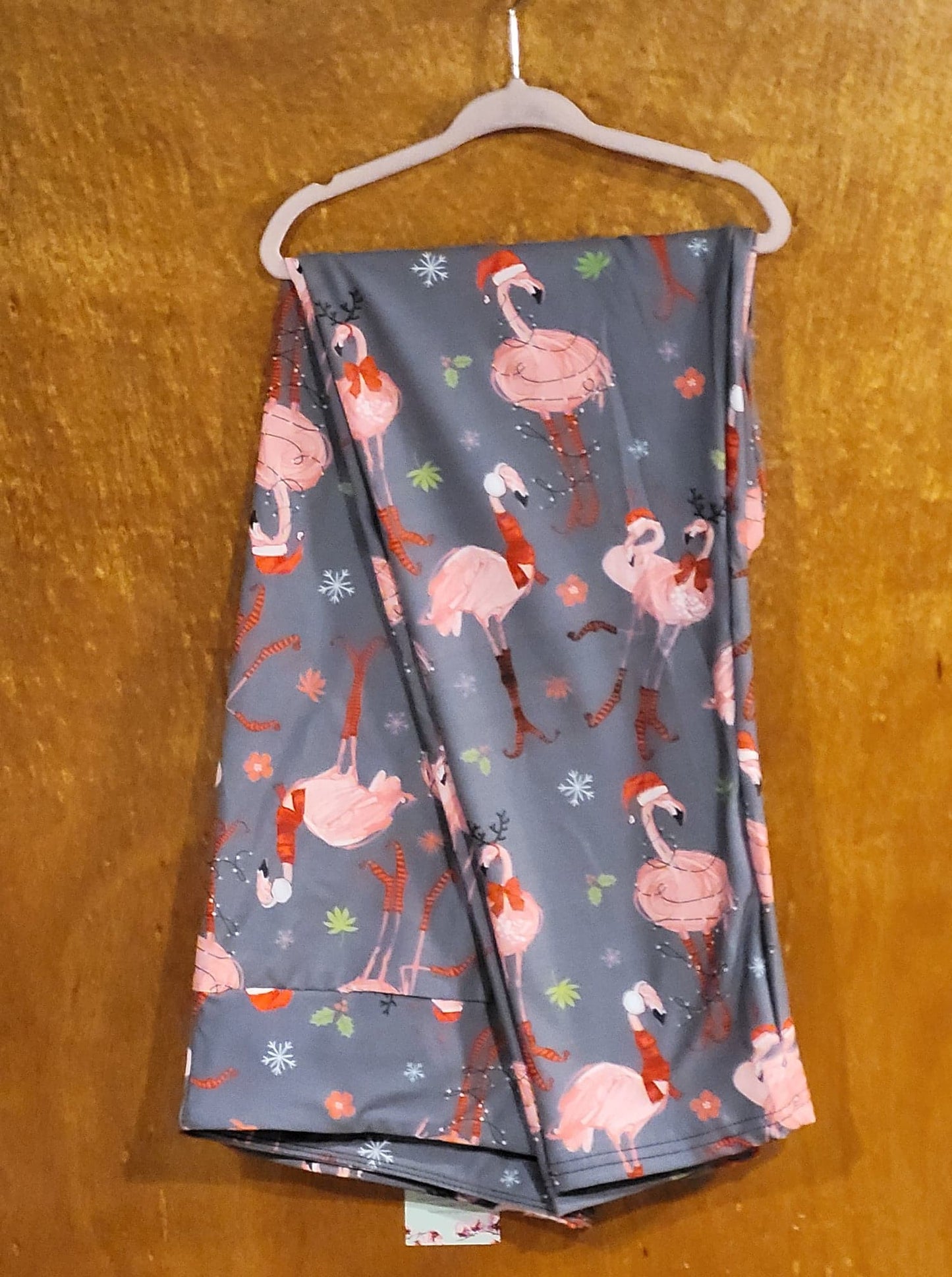 Flamingo Holiday Leggings (WW)