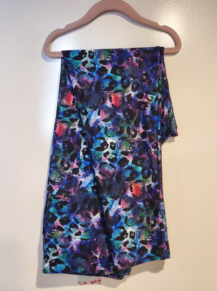 Galaxy Cheetah Leggings with Pockets (WW)