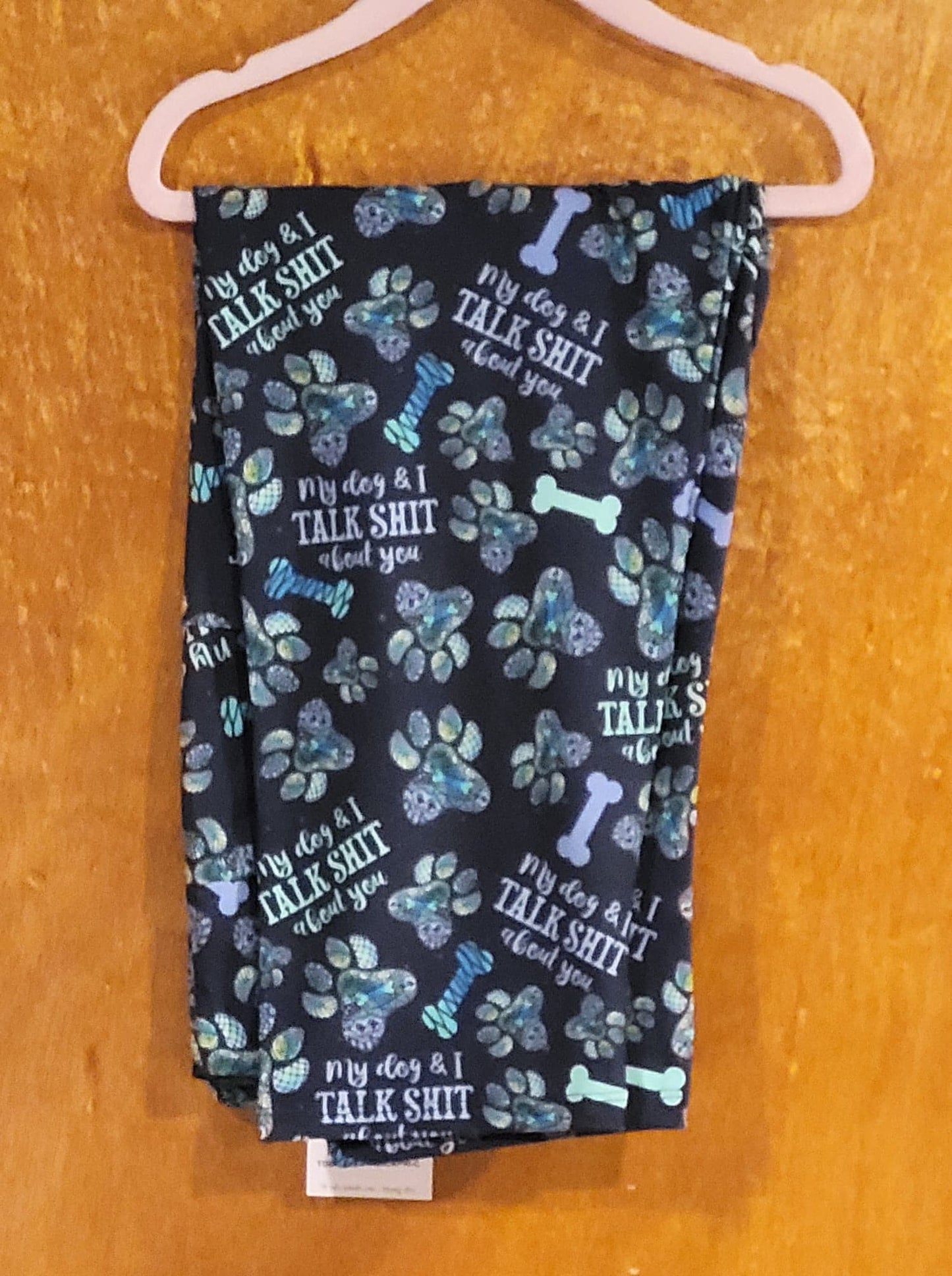 My Dog and I Capri Leggings with Pockets (TDL)