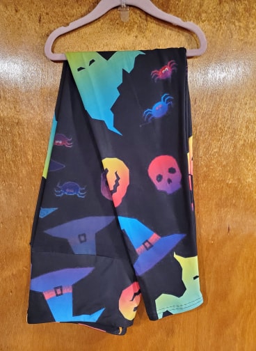 Neon Halloween Leggings (LEB)