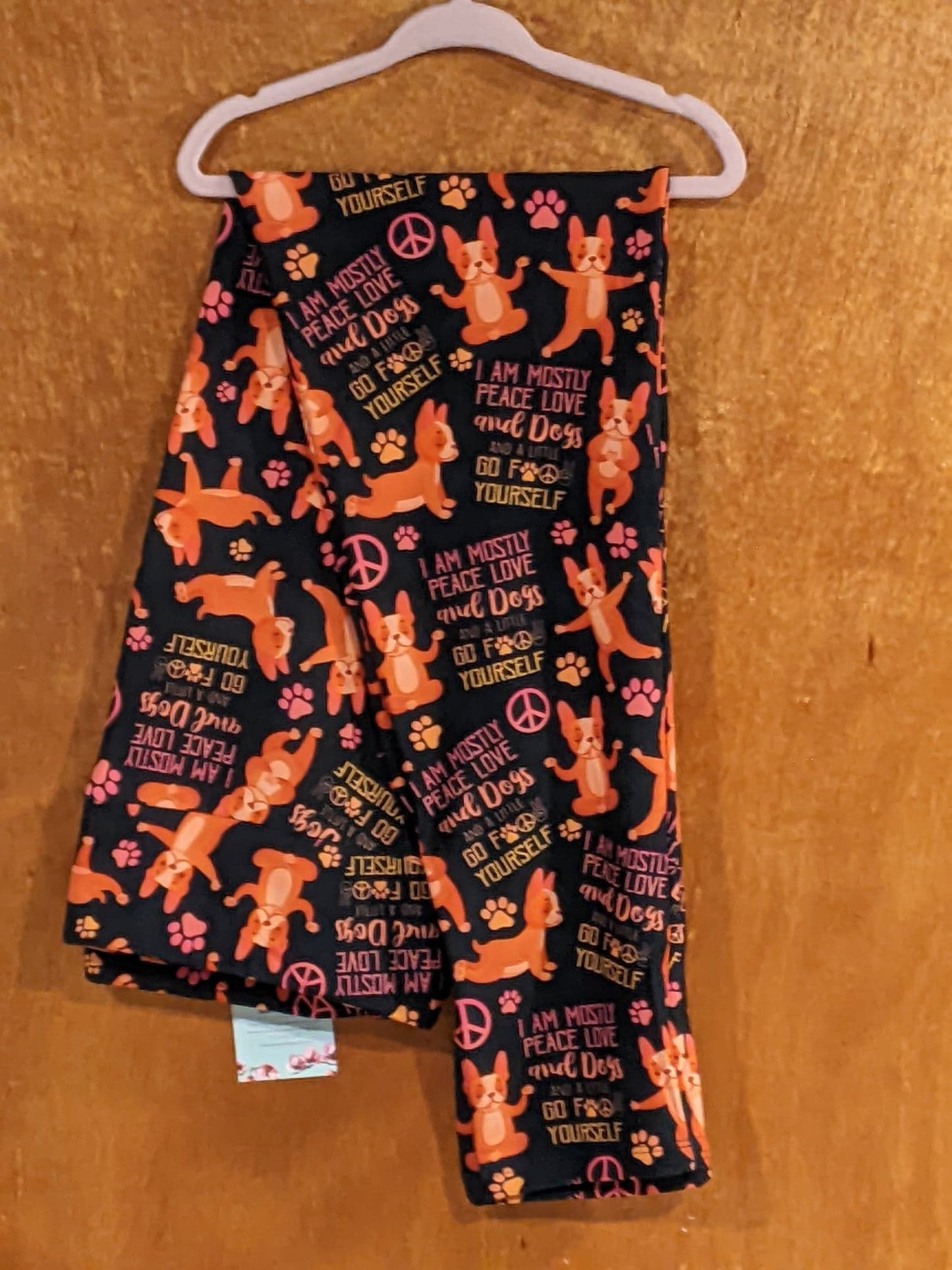 Peace, Love & Dogs Leggings (TDL)