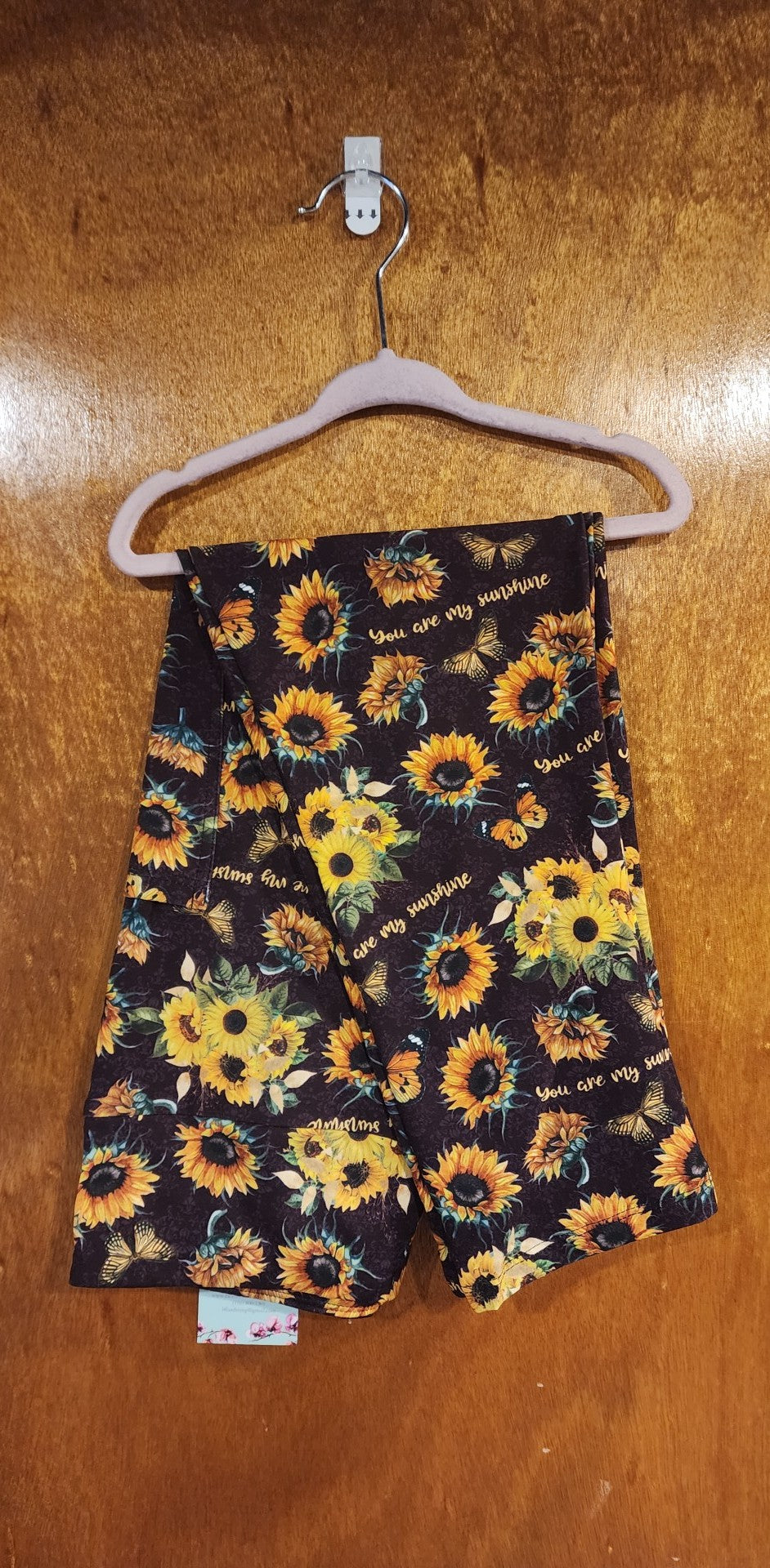You're My Sunshine Capri Leggings with Pockets (TDL)