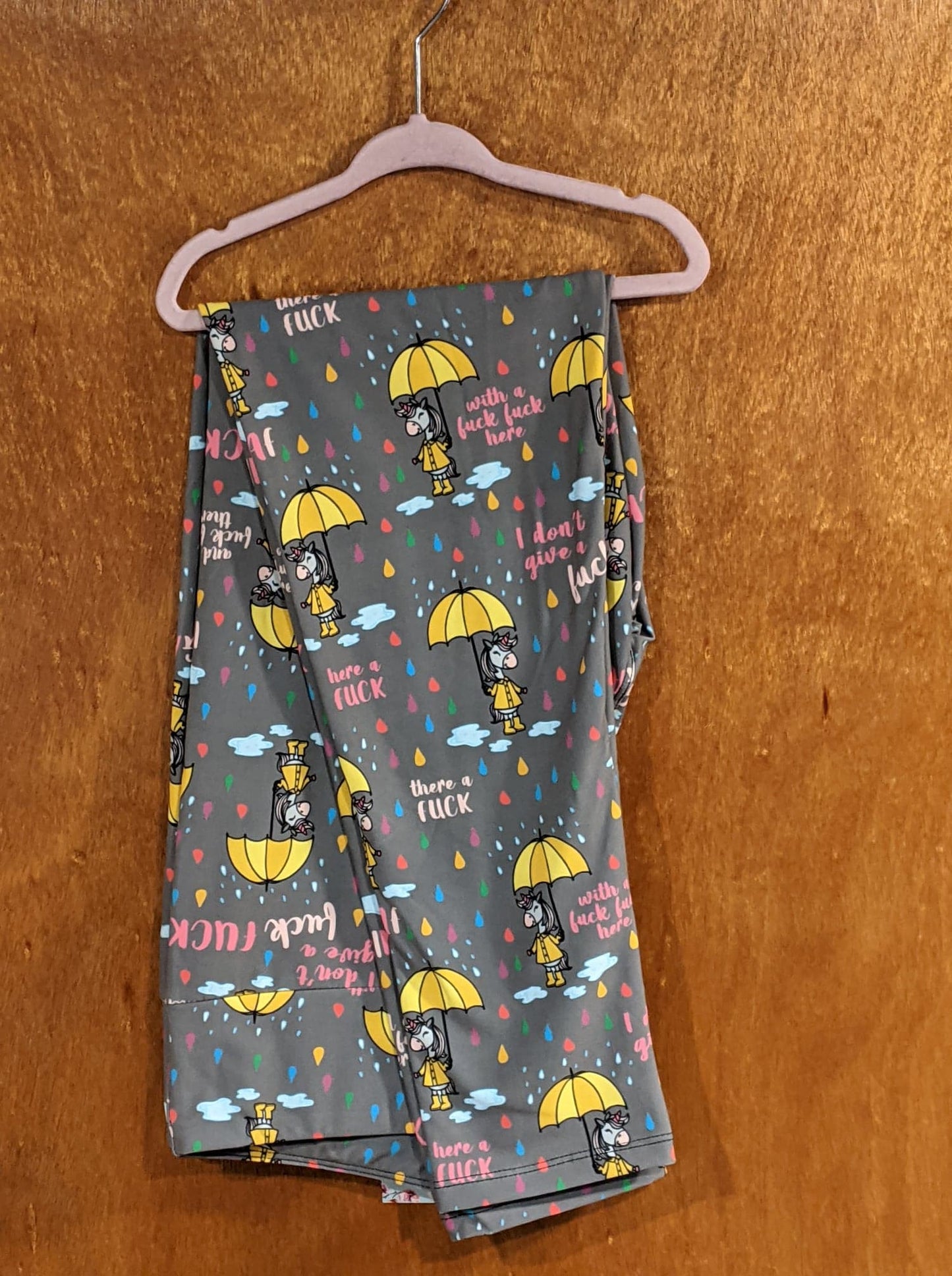 Raining Potty Talk Leggings (TDL)