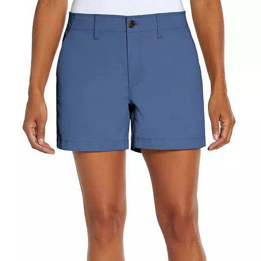 Gap Ladies Classic Midrise Short - Dutch Blue