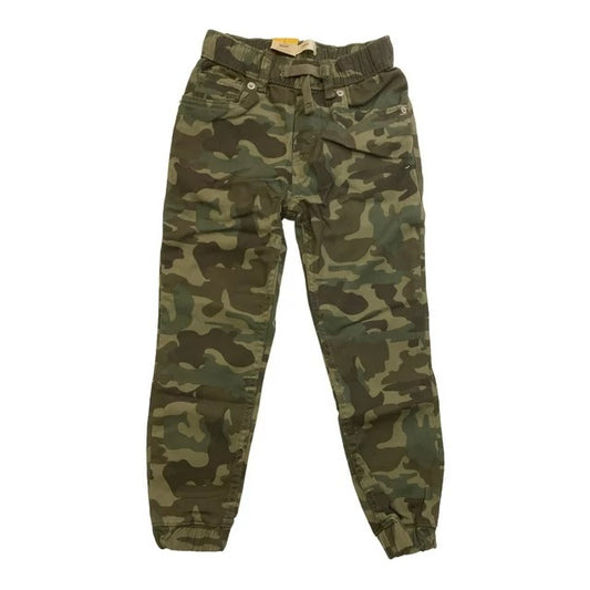 Levi's Boy's Elastic Cuff Stretch Twill Camo Jogger with Pockets