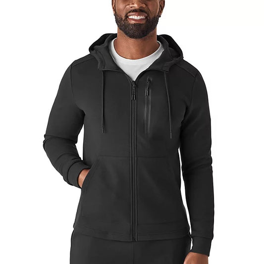 Member's Mark Everyday Active Full Zip Hoodie - Black