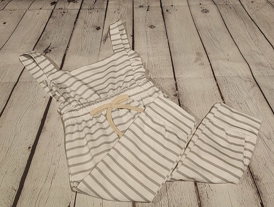 Kids Striped Overalls