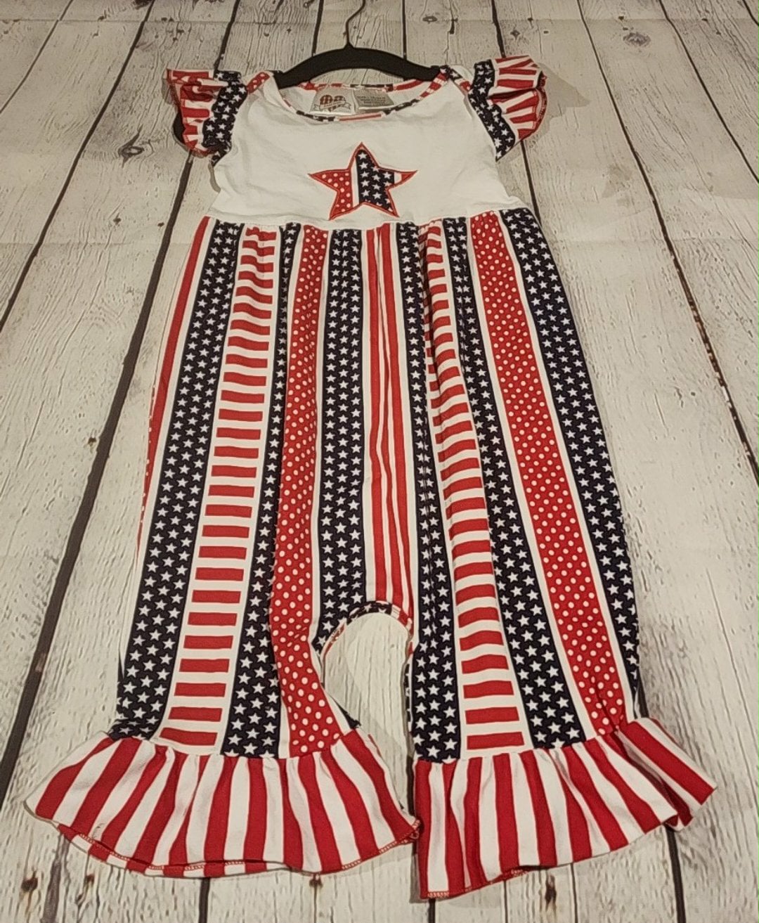 Patriotic Kids Romper