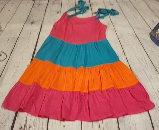 Color Block Kids Sundress