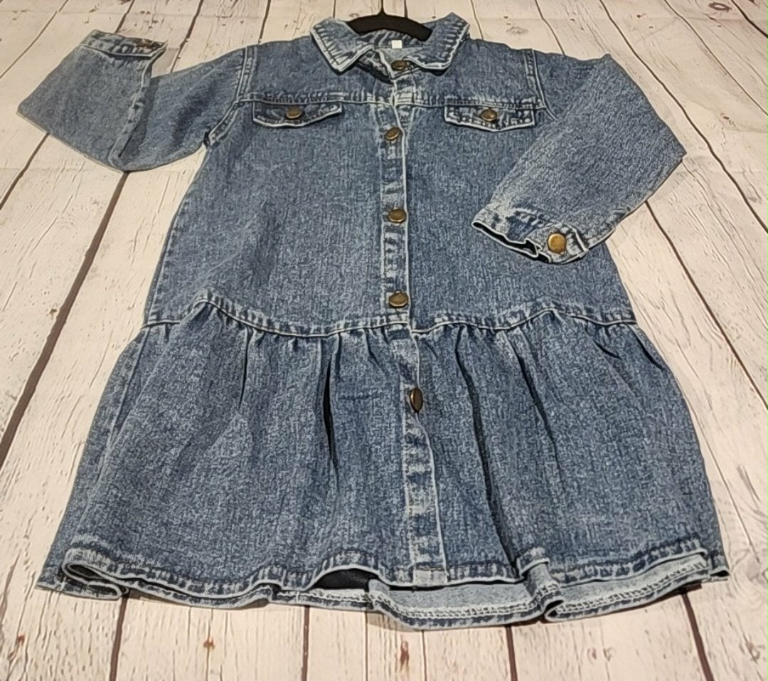 Jean Jacket Kids Dress