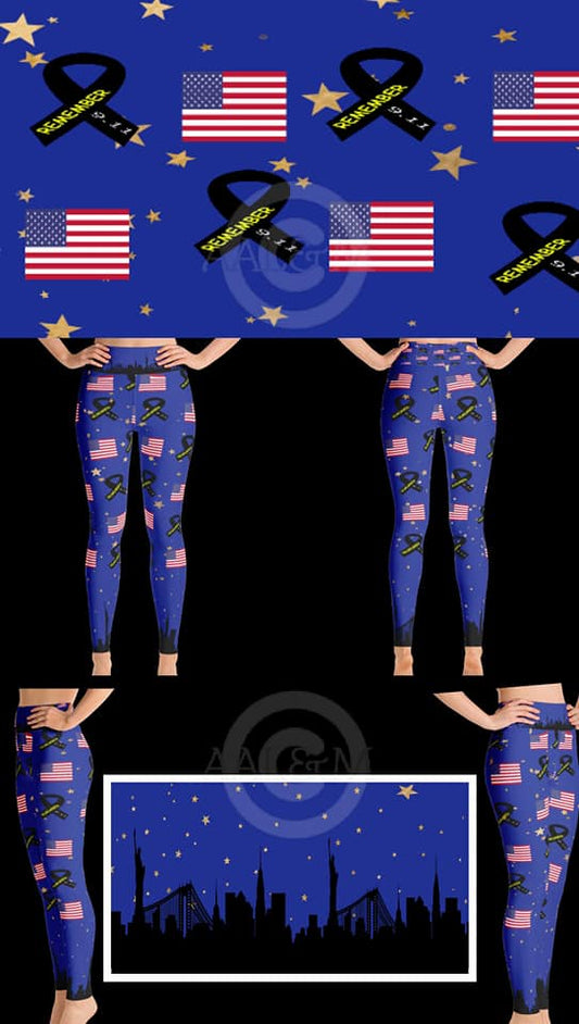 Remember 911 Leggings (AALM)