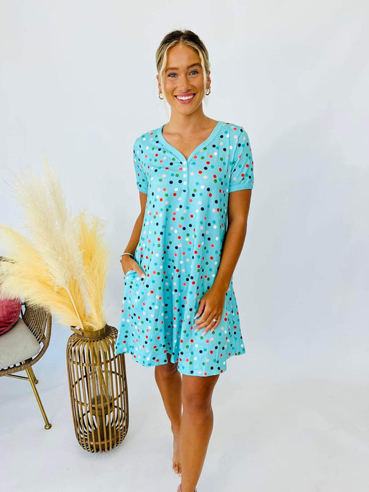 Polka Dot Night Gown (OBW)