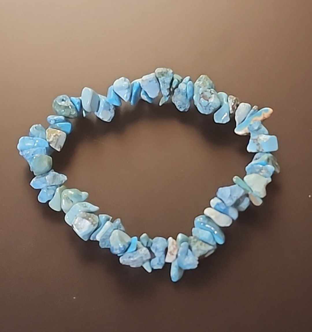 Turquoise Chip Bracelet