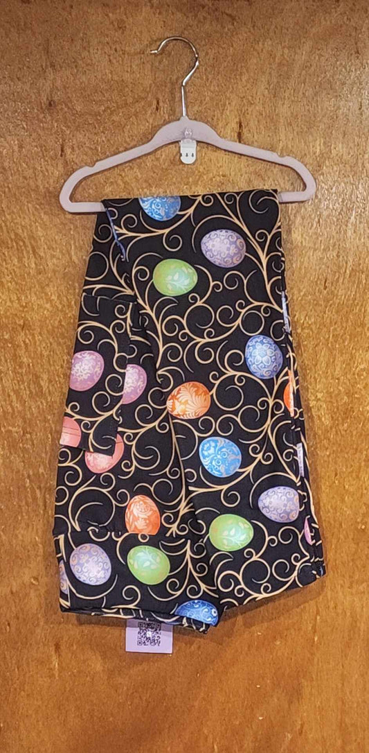 Easter Egg Tree Leggings with Pockets (Pixie)