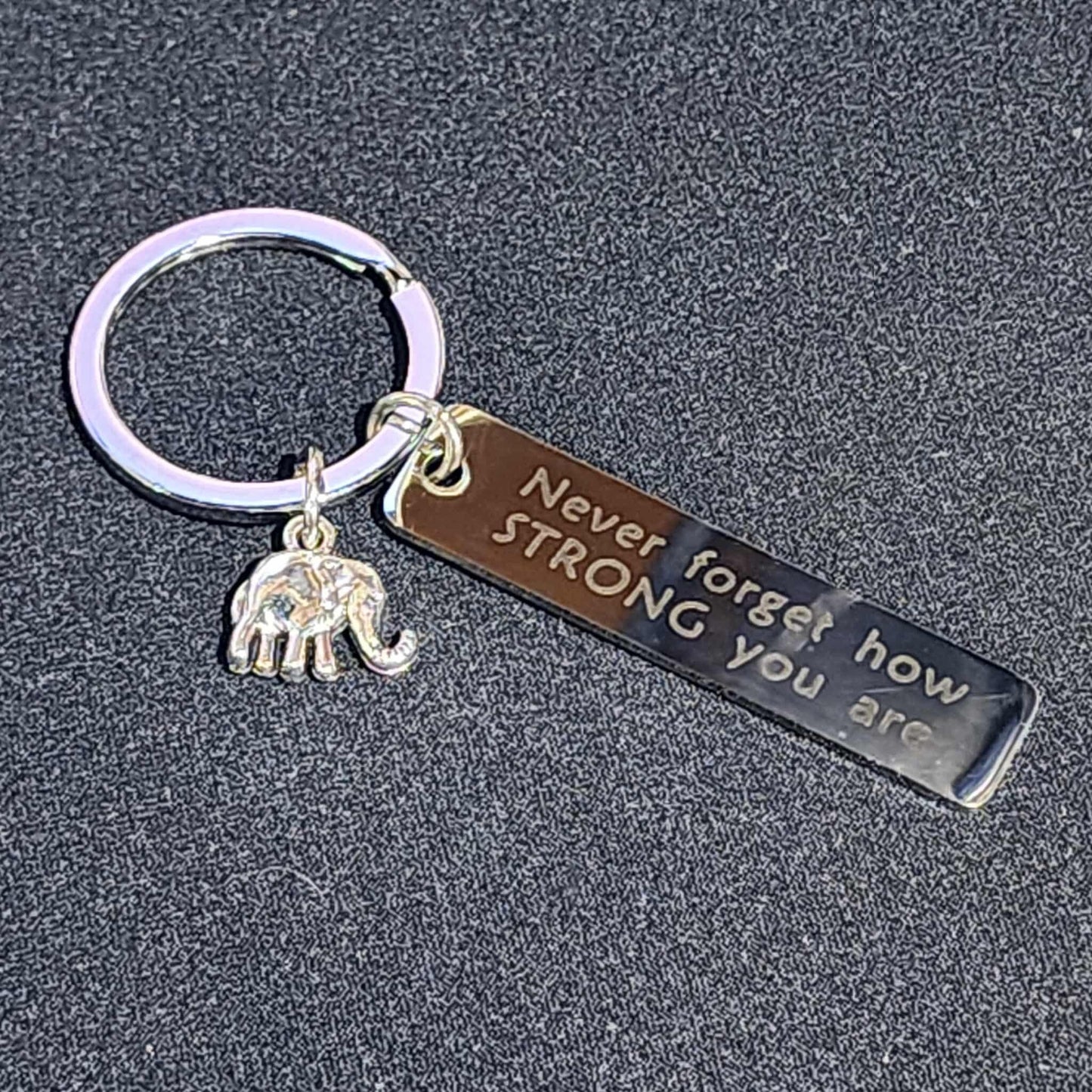Never Forget Keychain