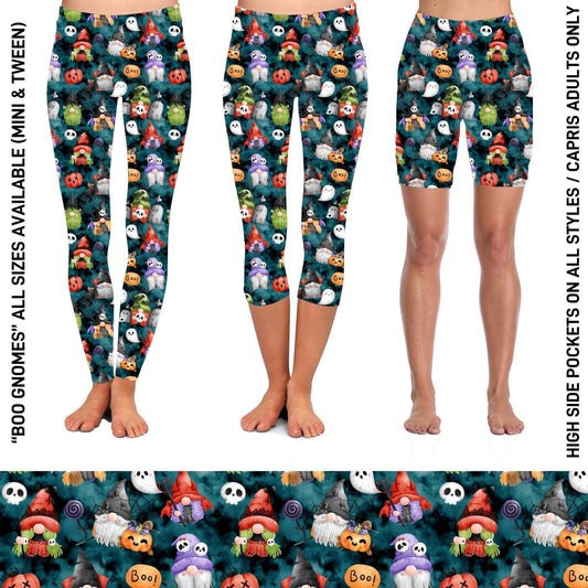 Boo Gnomes Leggings with Pockets (AR)