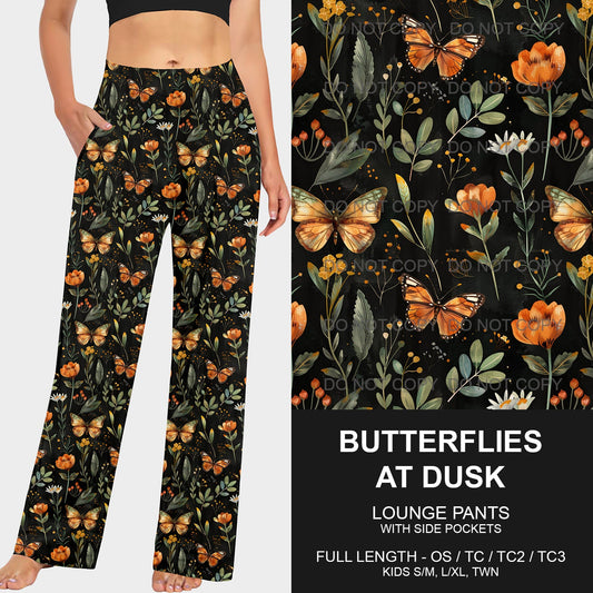 B190 - Preorder Butterflies at Dusk Lounge Pants (Closes 10/27. ETA late Dec.)