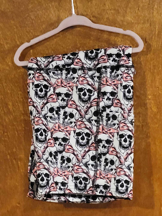 Bandana Skulls Sport Pocket Shorts (TDL)