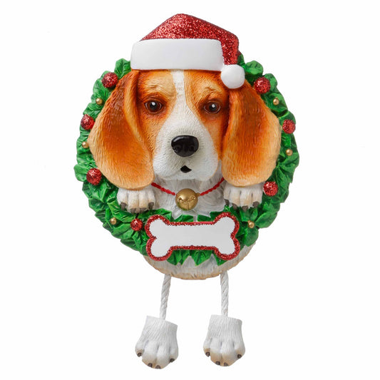 Personalized Poly-Resin Ornament Dog Breeds