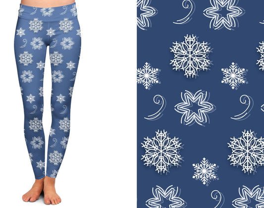 Winter Blue Leggings (MB)
