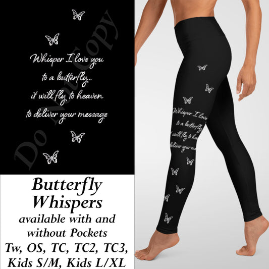 Butterfly Whispers Leggings with Pockets