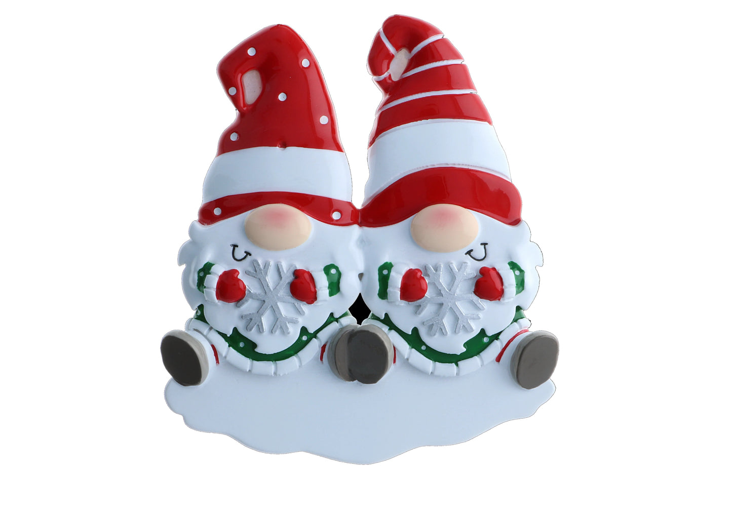 Personalized Poly-Resin Ornament Gnome Family (2-6 People)