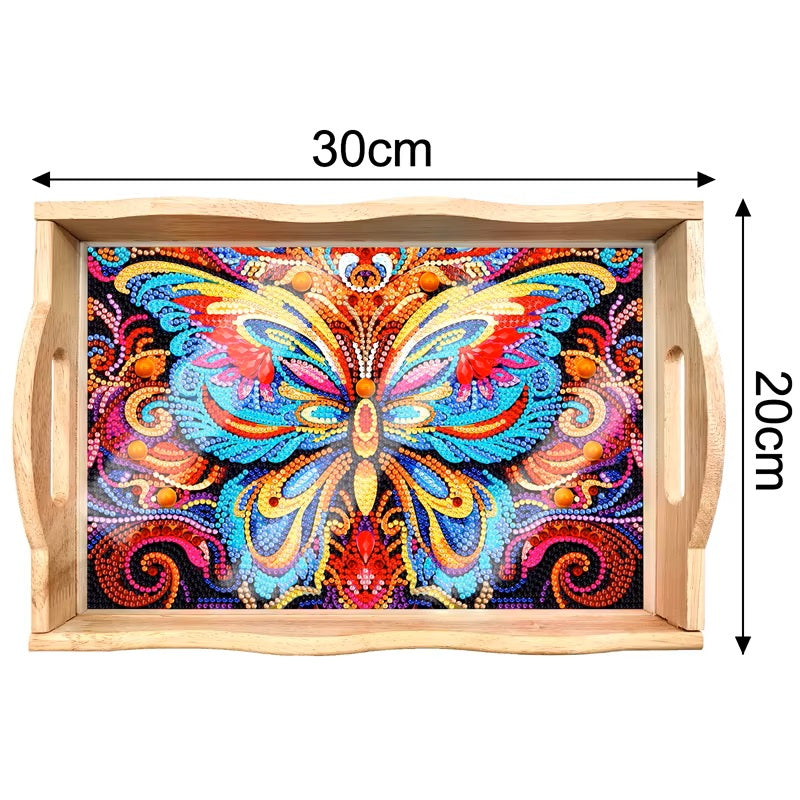 Diamond Art Butterfly Tray CANP06