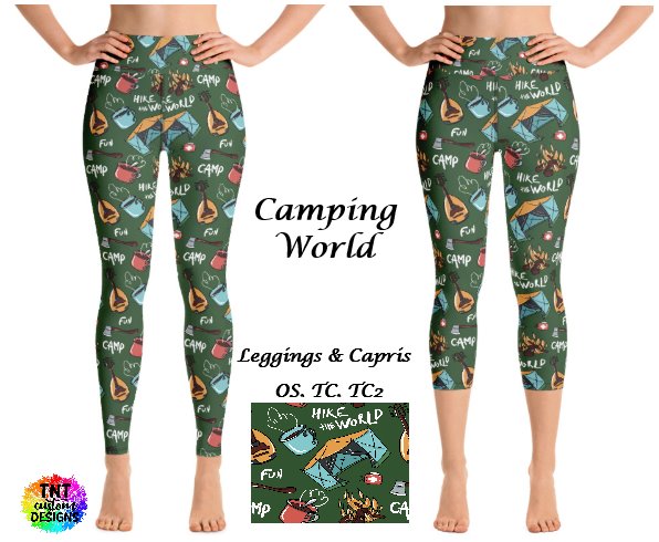 Camping World Capri Leggings (TNT)