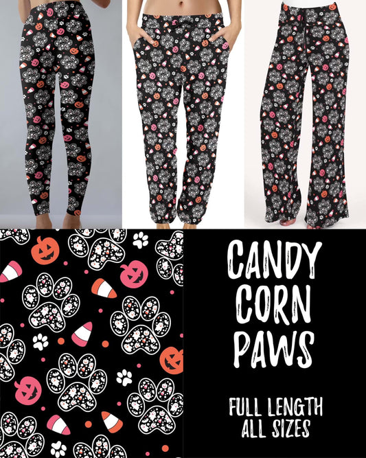 Candy Corn Paws Leggings (JAAM)