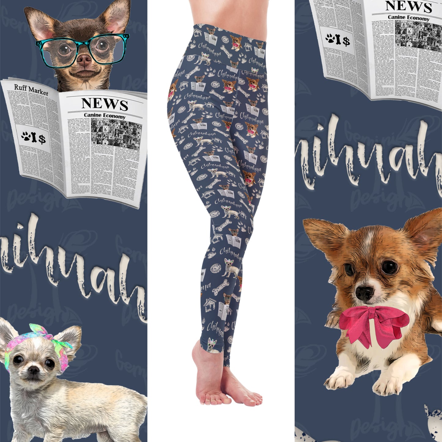 Chihuahua Leggings (GD)