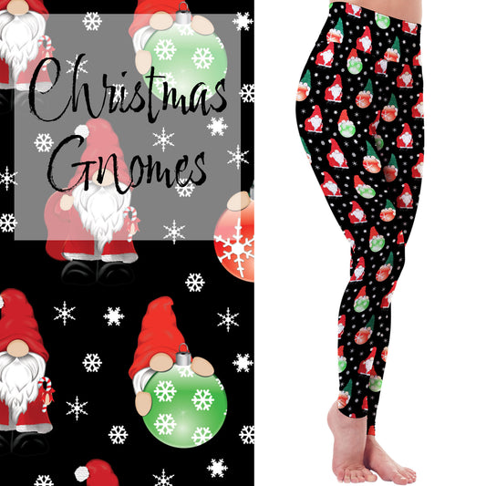 Christmas Gnomes Leggings with Pockets (GD)