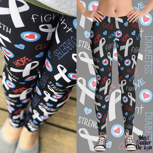 Diabetes Awareness Leggings (MHD)