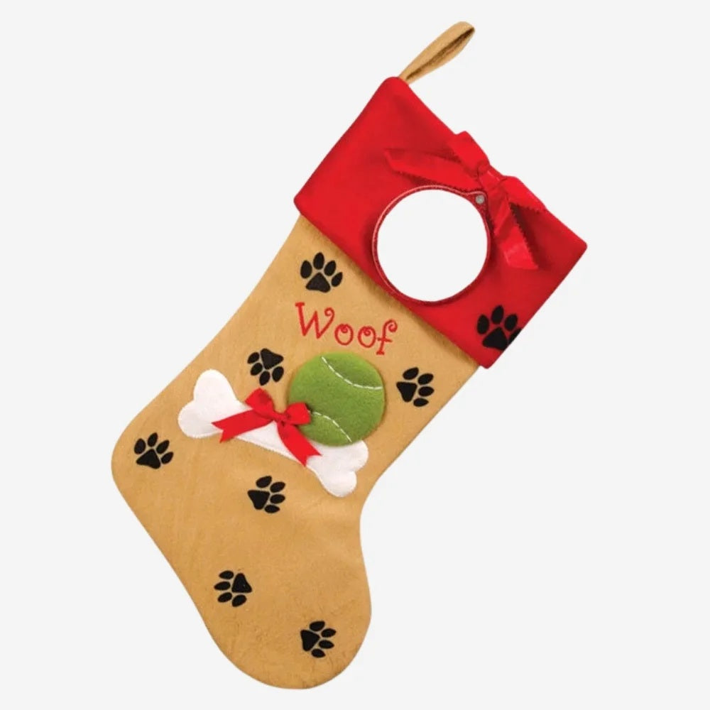 Doggie Paws Personalized Christmas Stocking